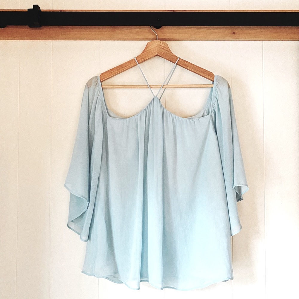 Lovers + Friends Cold Shoulder Blouse